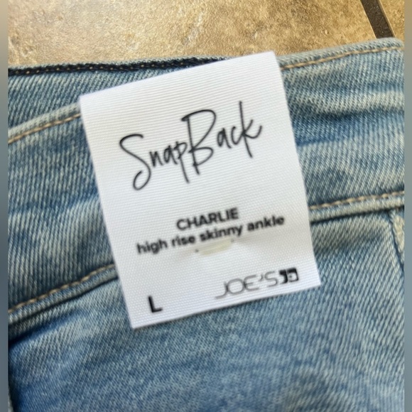 NWT Joe’s Jeans Snapback Charlie Ankle Jeans In Pacifica Size Large - Picture 3 of 9